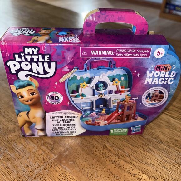 Hasbro My Little Pony Mini World Magic "Critter Corner" Compact Creation Toy NEW - Picture 1 of 6